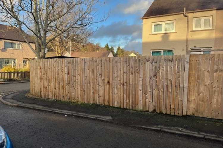 Offending fence