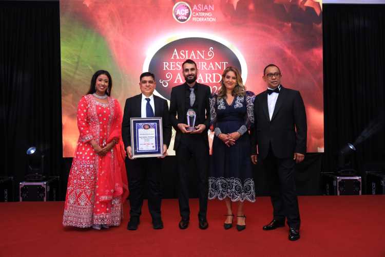 Kebabish Restaurant in Edinburgh, which was named Asian Restaurant of the Year (Scotland) at the 2026 Asian Restaurant Awards.