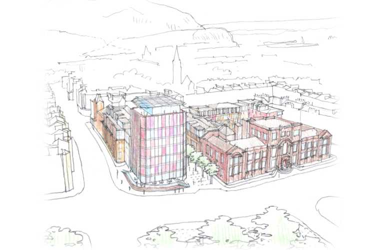 Artist sketch of Summerhall