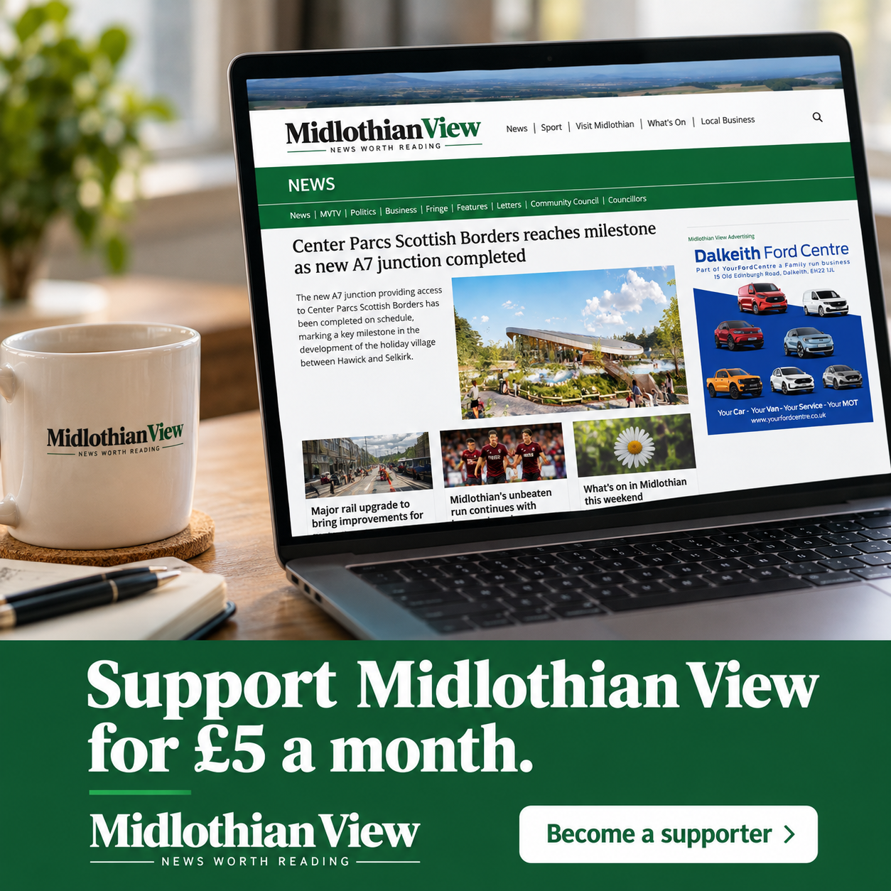Support Midlothian View