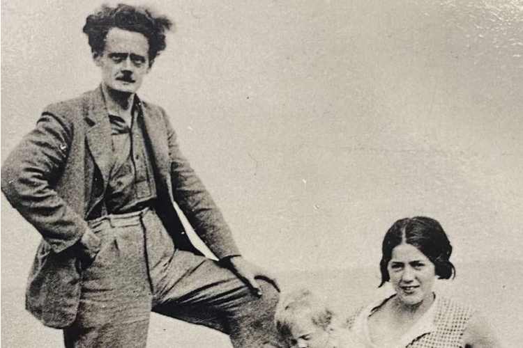 Chris Valda and Micheal The Grieves in Whalsay summer 1933 (003) copy