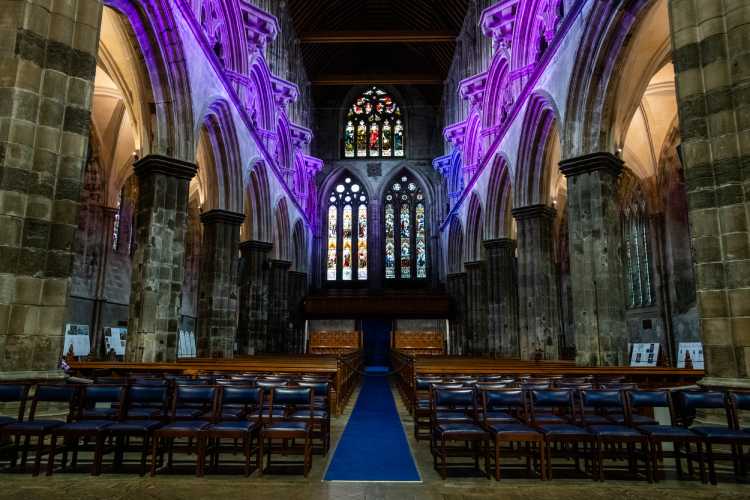 Interior of Paisley Abbey