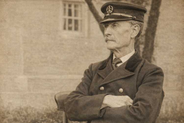 Robert Clyne lighthouse keeper pictured family photograph courtesy Jane Bain