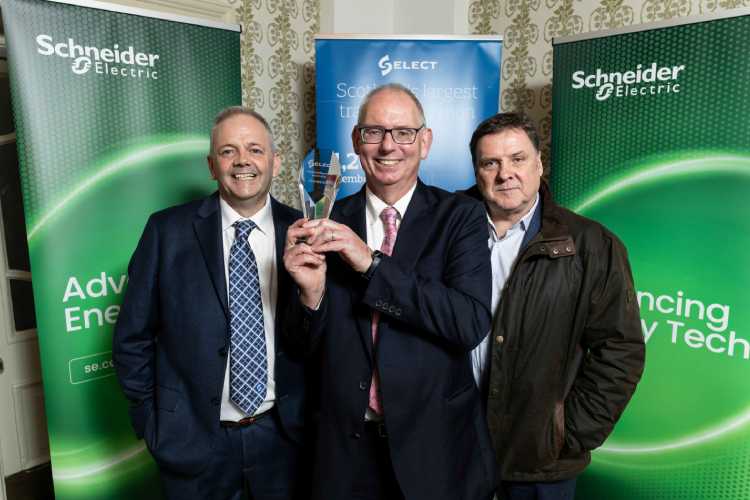 SELECT President Darren Crockett, Alan Wilson and Neil MacEachern of Schneider Electric 2