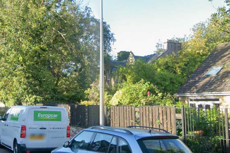 High vegetation between two properties on Ashgrove, in Musselburgh, has sparked a row