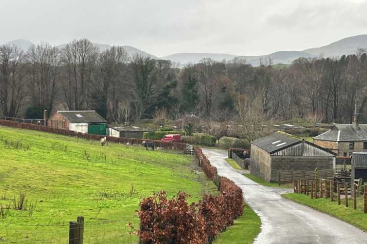 Lasswade holiday lodge site will see former piggery buildings demolished pic courtesy Midlothian planning portal