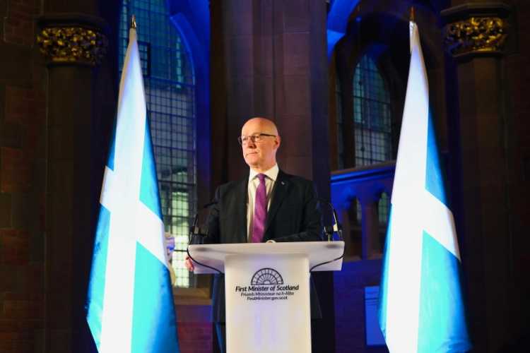 First Minster John Swinney