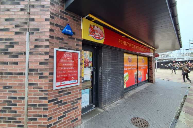 West Pilton Post Office that has moved to a new location