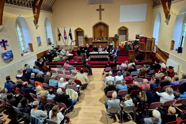Parents meeting in Eyemouth last night