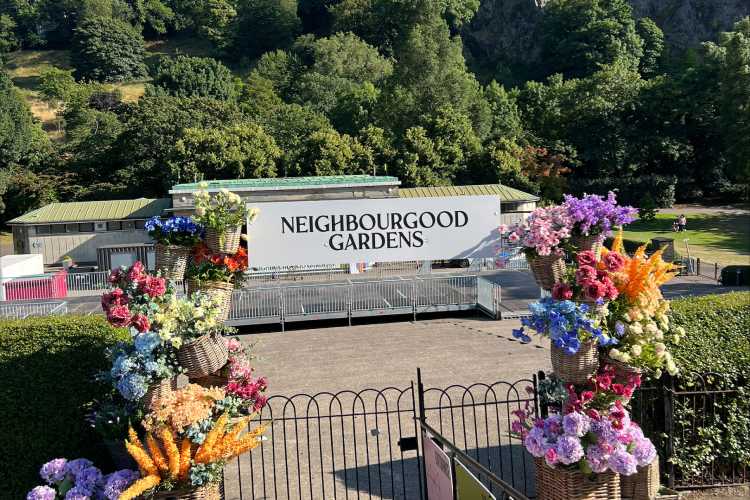 Neighbourhood Gardens opens today in Princes Street Gardens